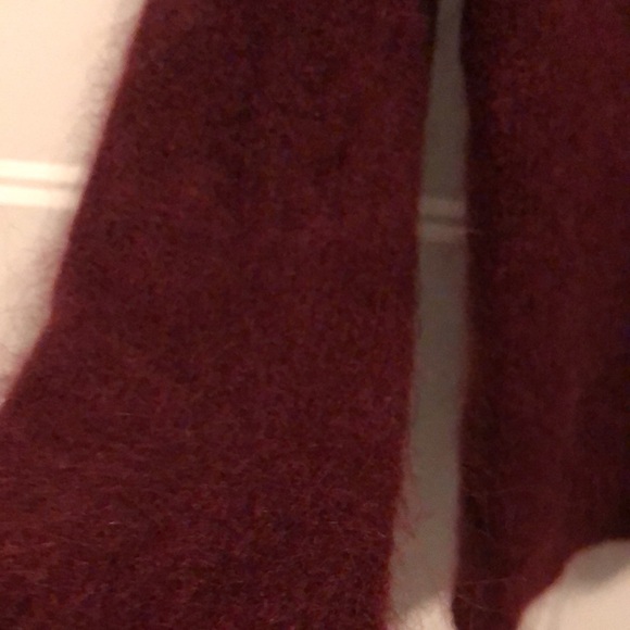 SEZANE Tom Burgundy Jumper - Picture 7 of 9